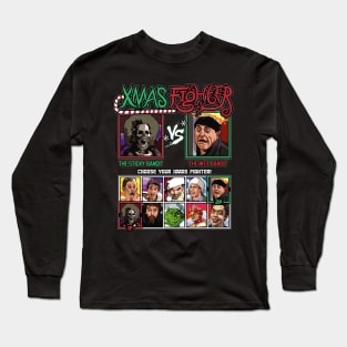 Xmas Fighter - Sticky Bandits vs Wet Bandits Long Sleeve T-Shirt